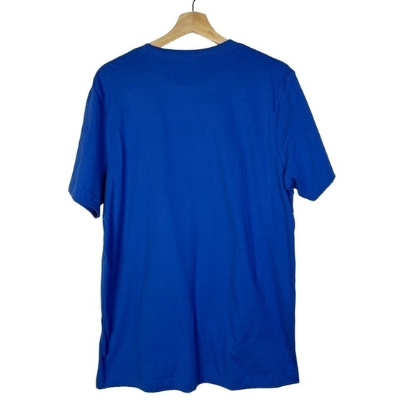 Boutique Royal Blue July 4th USA America Short Sleeve T-Shirt L - Picture 2 of 3